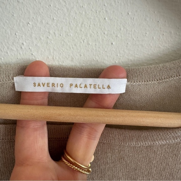 Saverio Palatella 100% cashmere oversize sweater S/M - Picture 3 of 10